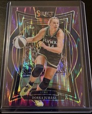 Dorka Juhasz 2025 Panini Select Purple Flah Prizm /149 #29 Lynx