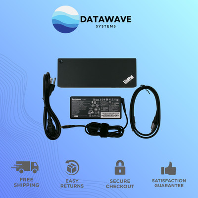 Lenovo Thunderbolt 3 Dock Gen 2 Docking Station 135W ThinkPad 40AN0135US Tested
