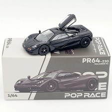Pop Race McLaren F1 - 1:64, Black (2025 Limited Edition)