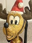 Disney 8.5” Reindeer Pluto Vintage Holiday Figurine Statue Dog — photo 9