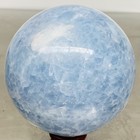 1700G Natural Blue Celestite Crystal Sphere Ball Healing Madagascar — photo 4