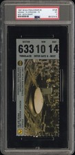 1987 NCAA Finals Ticket Indiana Keith Smart Game Winner PSA 3 Pop 3, 1 Higher