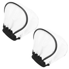 2 Pieces Foldable Mini Bounce Diffuser Portrait Soft Box for Flash Speedlites