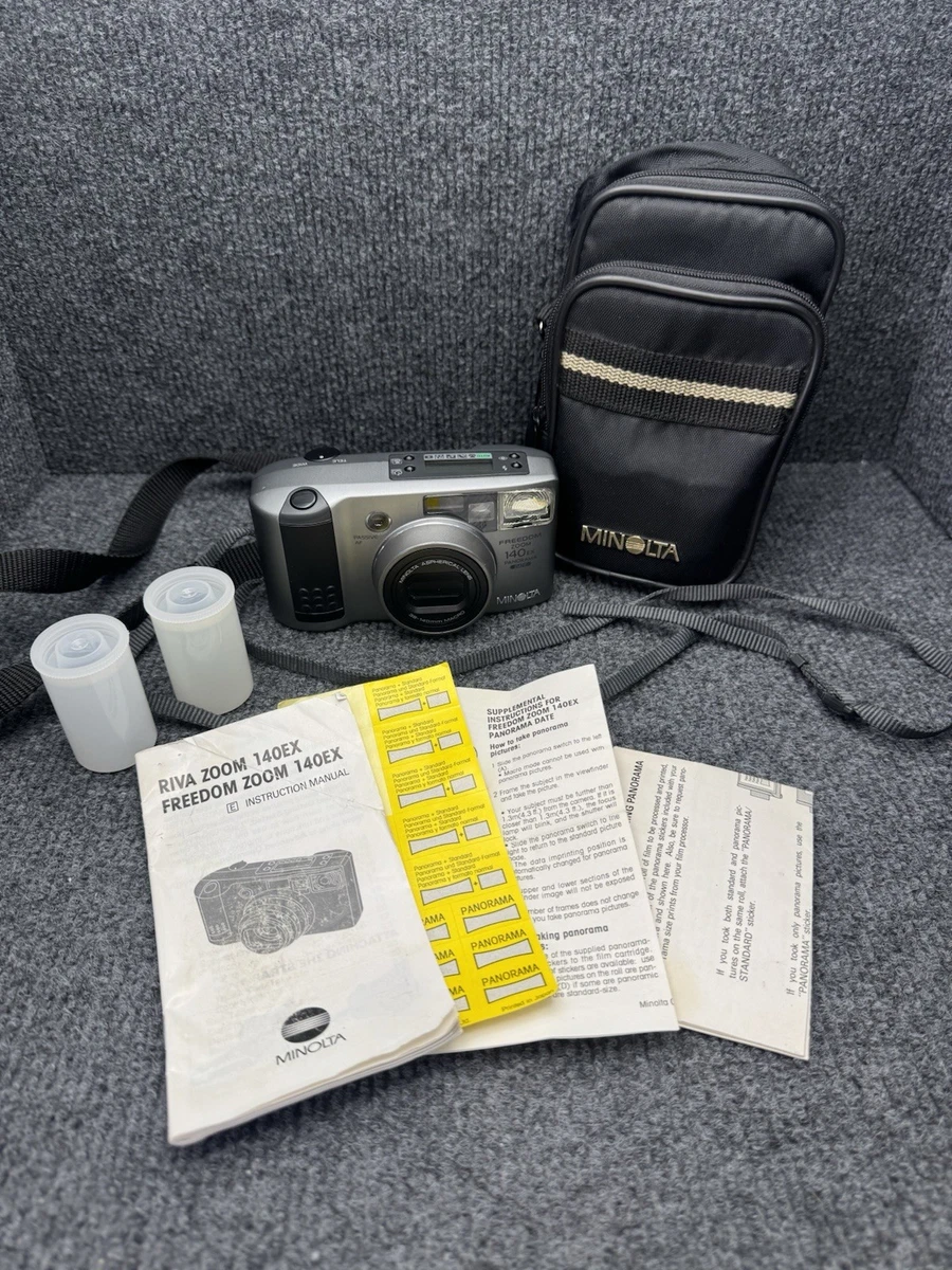 Minolta Point & Shoot Film Cameras with Panorama Setting for sale