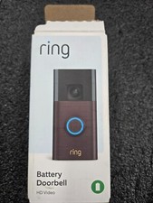 Ring Doorbell Wi-Fi 1080p HD Camera Motion Detection - Venetian Bronze 5F97F2 