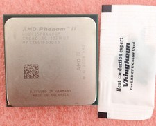 Used AMD Phenom II X4 955 HDZ955FBK4DGM CPU 4000 MHz 3.2 GHz Socket AM3