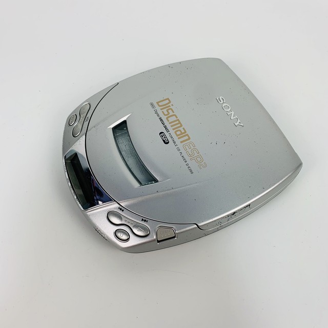 VTG Sony Discman CD Player ESP2 Digital Mega Bass DE200 Portable
