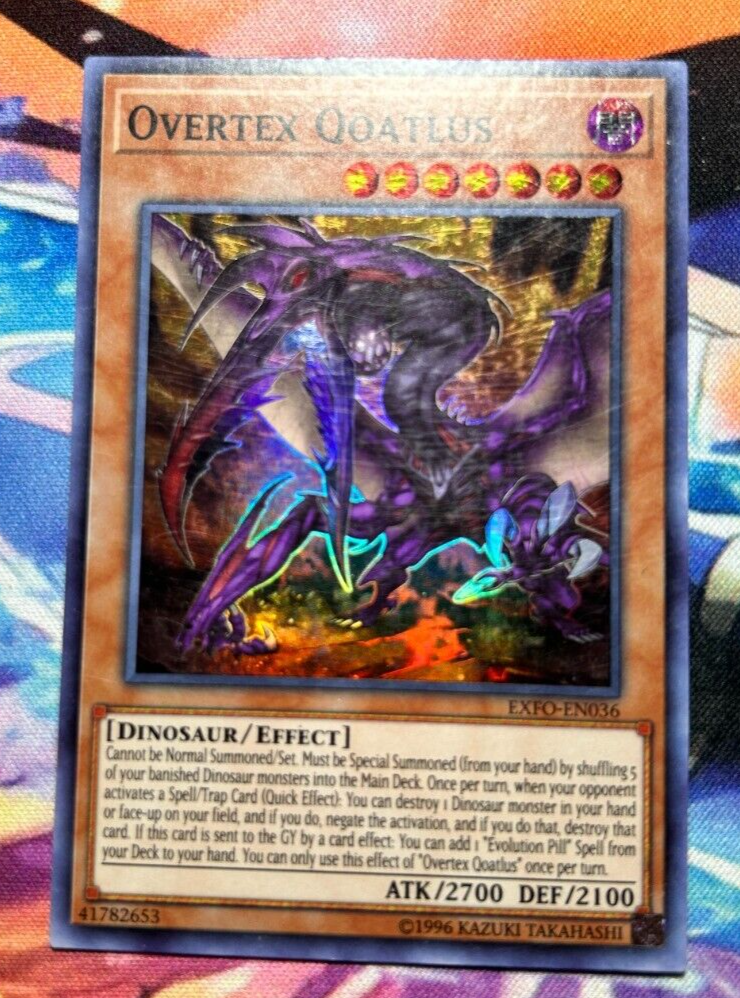 Overtex Qoatlus EXFO-EN036 1st Edition Extreme Force Ultra Rare