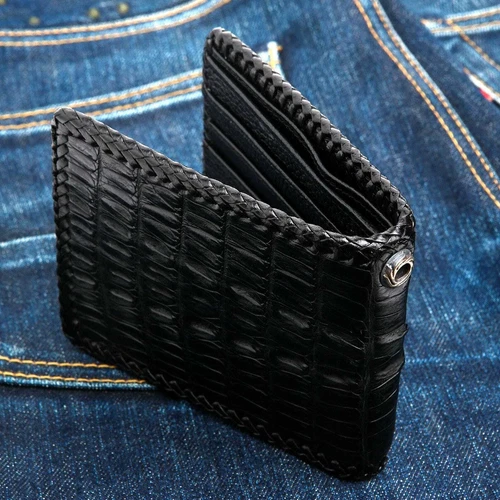 Black Crocodile Wallet