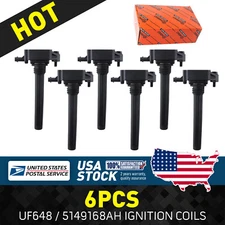 For Dodge Journey 11-19 Quality 6Pcs Ignition coils UF648 5149168AH 05149168AD