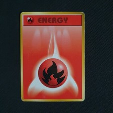 Fire Energy Japanese Base Set DMG