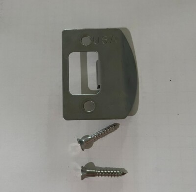 DOOR STRIKE PLATE 316 Stainless Steel Made in the USA by ALPHA LATCH LLC