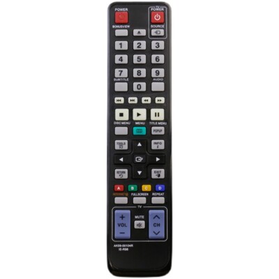 Remote Fit For Samsung TV DVD Blu-ray Player BDC5500XME BDC5500XSA BDC5500XSE