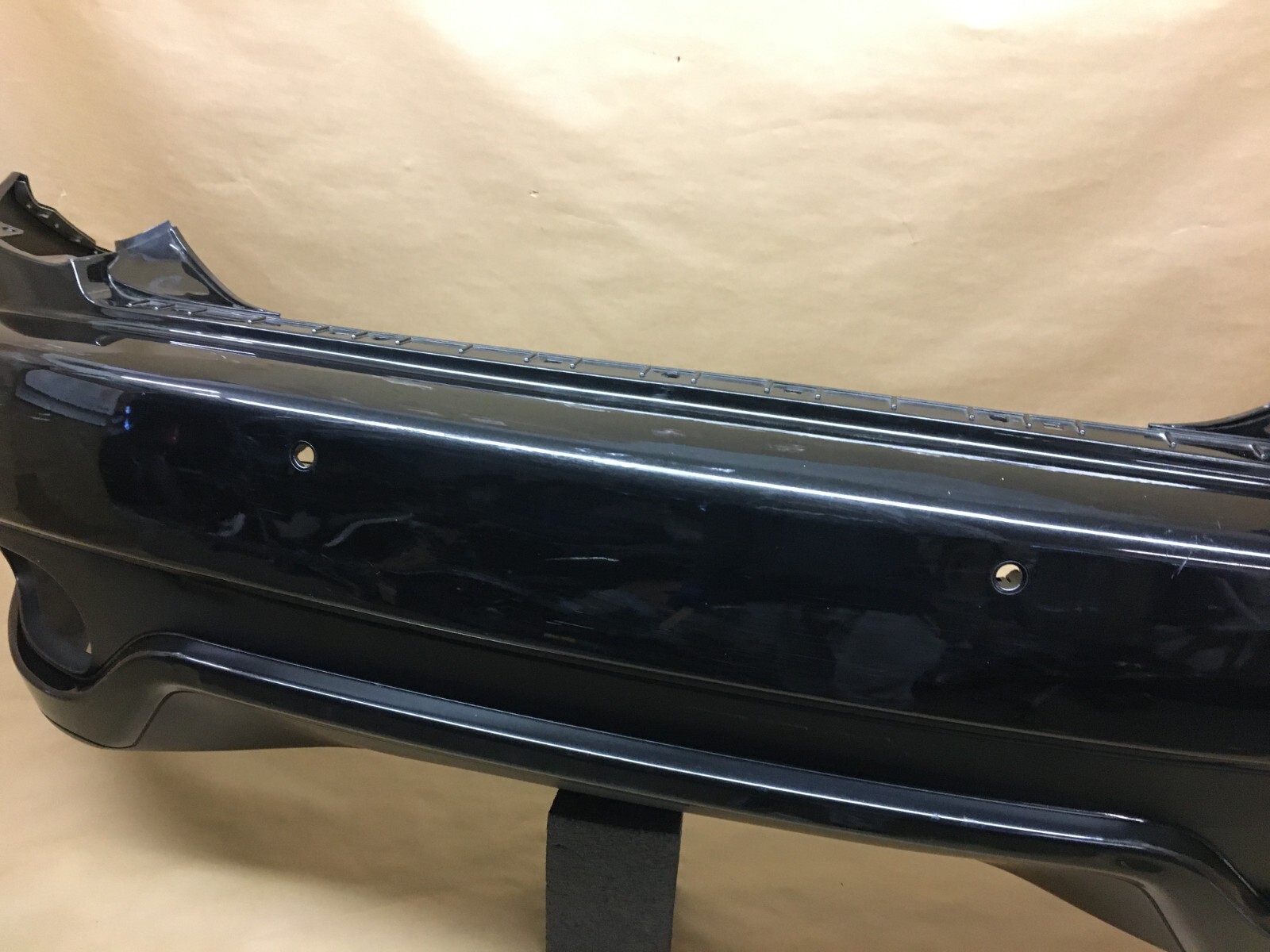 2008 2009 2010 2011 2012 Maserati GranTurismo S Rear Bumper Cover OEM Black