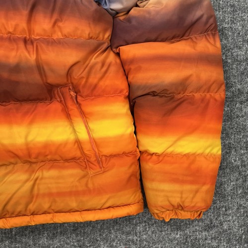 Moschino x Palace Jacket Mens 44 Orange Puffer Coat Skater - Picture 7 of 21