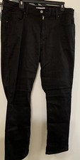Levi's Women's 724 High Rise Straight Jeans Hypersoft Size: 34 Black NWOT