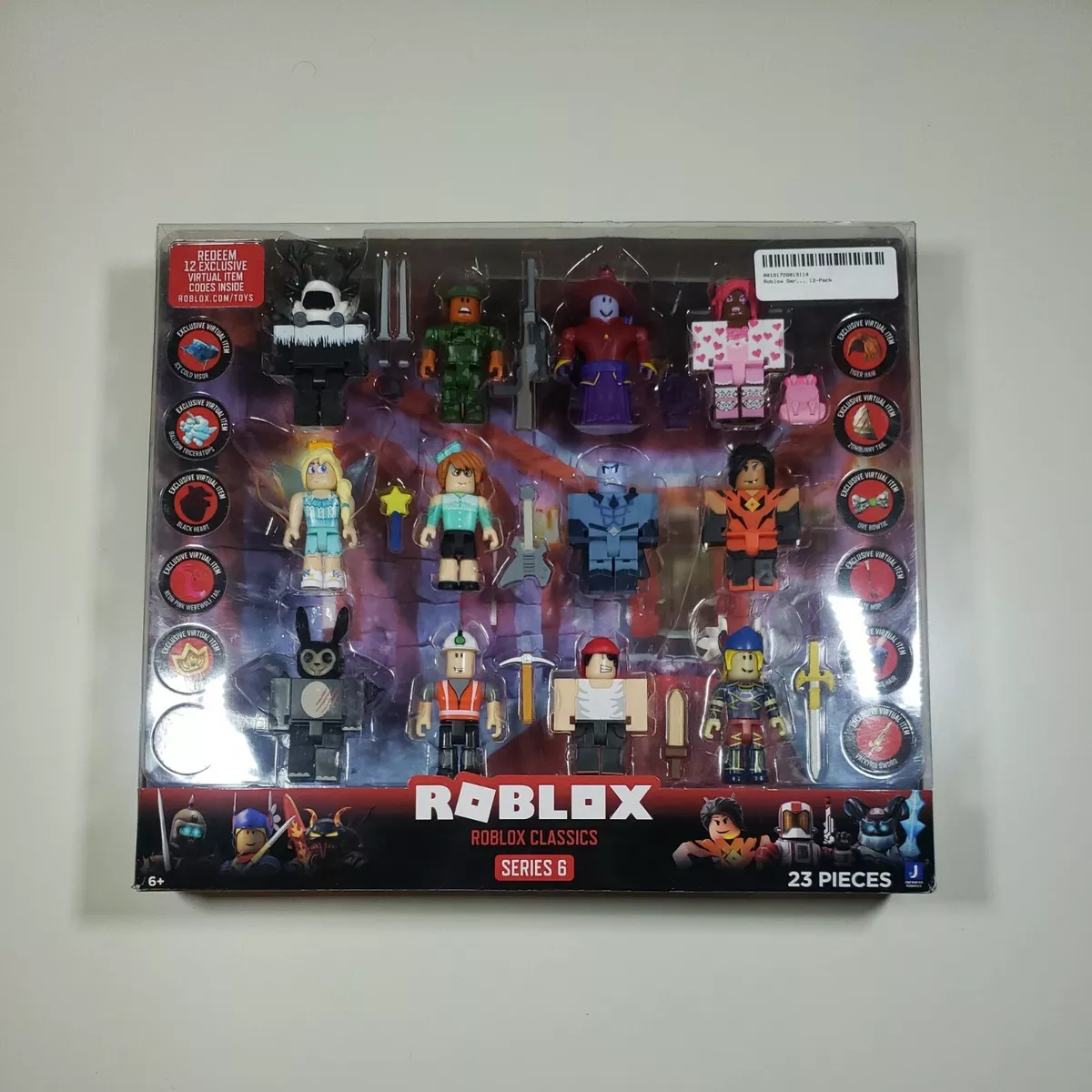 Roblox Classics Series 4 Twenty-One Piece Set 12 Exclusive Virtual