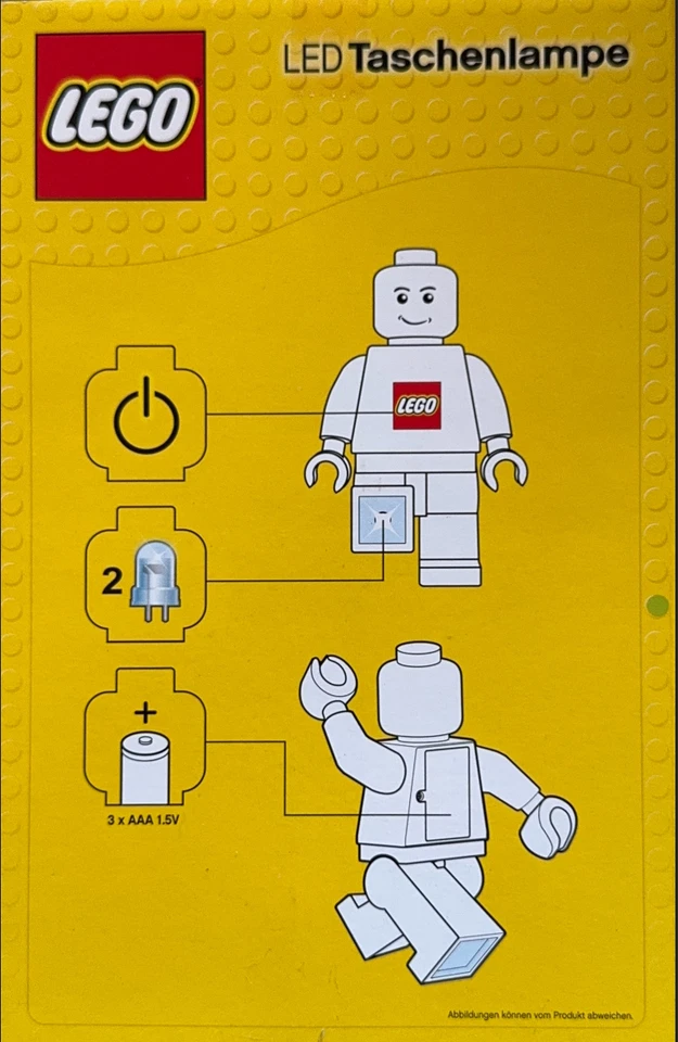 LEGO CITY Taschenlampe Feuerwehrmann 19cm UT21176 - Bild 2 von 2