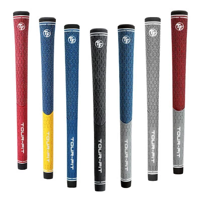 TOUR FIT Golfgriffe Midsize Standard Premium Cord Dual Compound Golfgriff & Tape TourFit