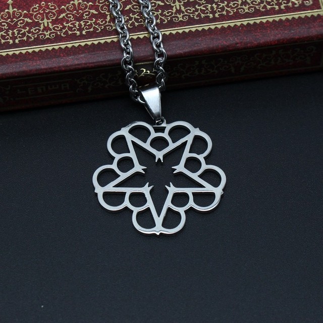 BVB Stainless Steel Necklace BLACK VEIL BRIDES Pendant