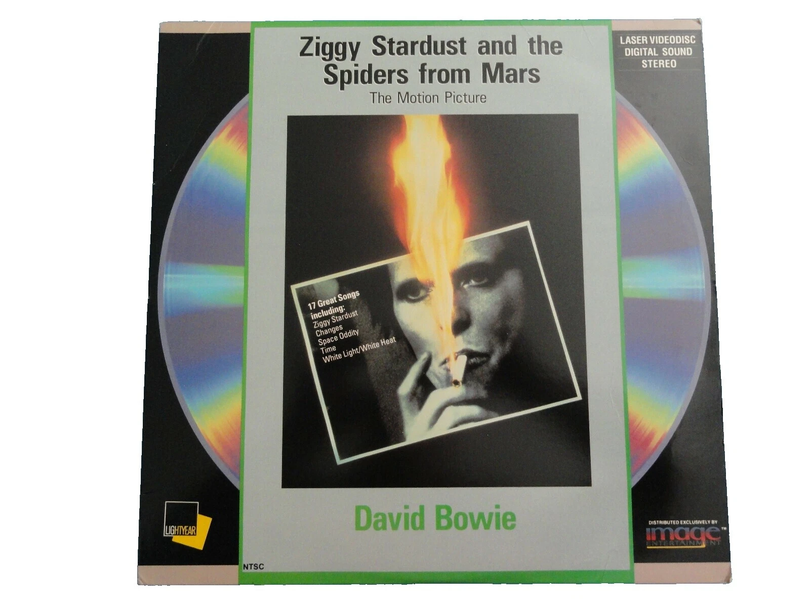 David Bowie Music & Concerts LaserDiscs Discs