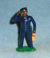 VINTAGE Lead Barclay "Porter With Whisk Broon" B160 Near Mint Cond Free Shipping