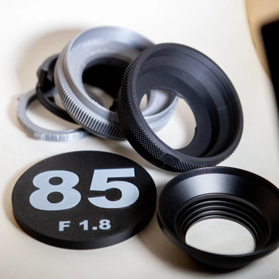 Canon FD 85mm f/1.8 SSC Cine mod - Cine Housing - Rehousing - DIY - Image 3 of 4