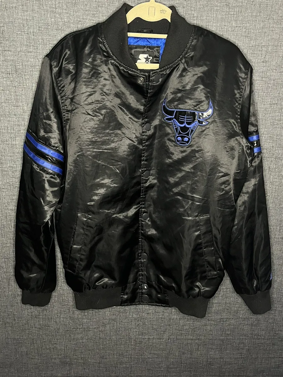 chicago bulls jacket blue