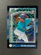 2024 Donruss Optic Baseball Felnin Celesten BLACK VELOCITY PRIZM 12/39 #168