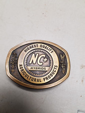 NC Hybrids Brass Belt Buckle 1 of 2500 - 1986 M