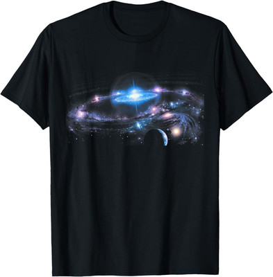 Universe Galaxy Sky Black Hole Physics Science Space Teacher T-Shirt Gift Idea