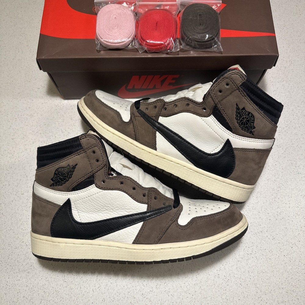 Size 8.5 - Jordan 1 Retro OG x Travis Scott High Mocha