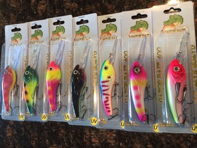 Custom Color Walleye Crankbait - Gator Bait 400 UV