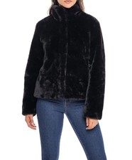 Sebby S.e.b Women's Faux Fur Jacket, Cute Fluffy / Fuzzy Coat Reversible Xl New