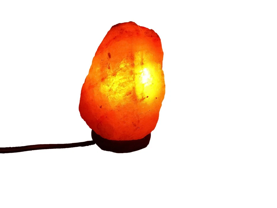 LAMPADA CON PIETRA AL SALE ROSA DELL'HIMALAYA SALEGEMMA VARIE GRANDEZZE - Immagine 3 di 4