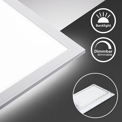 LED Panel 120cm Deckenlampe CCT flach 36W Licht indirekt dimmbar Wohnzimmer  weiß | eBay