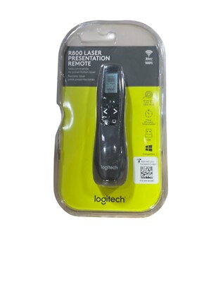 Authentic Logitech R800 Professional Presentation Remote (910-001350) Brand New