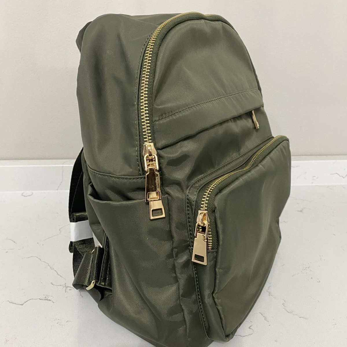 Branded backpack for ladies top