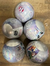 LOT OF 5 Disney 100 Platinum Mini Brands Limited Edition Figures Zuru New