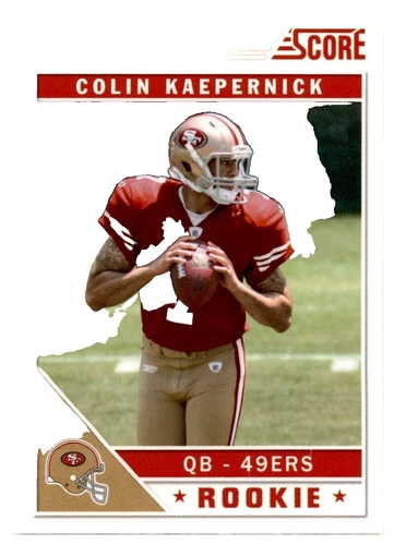 Colin Kaepernick Football SCORE Sports Trading Cards