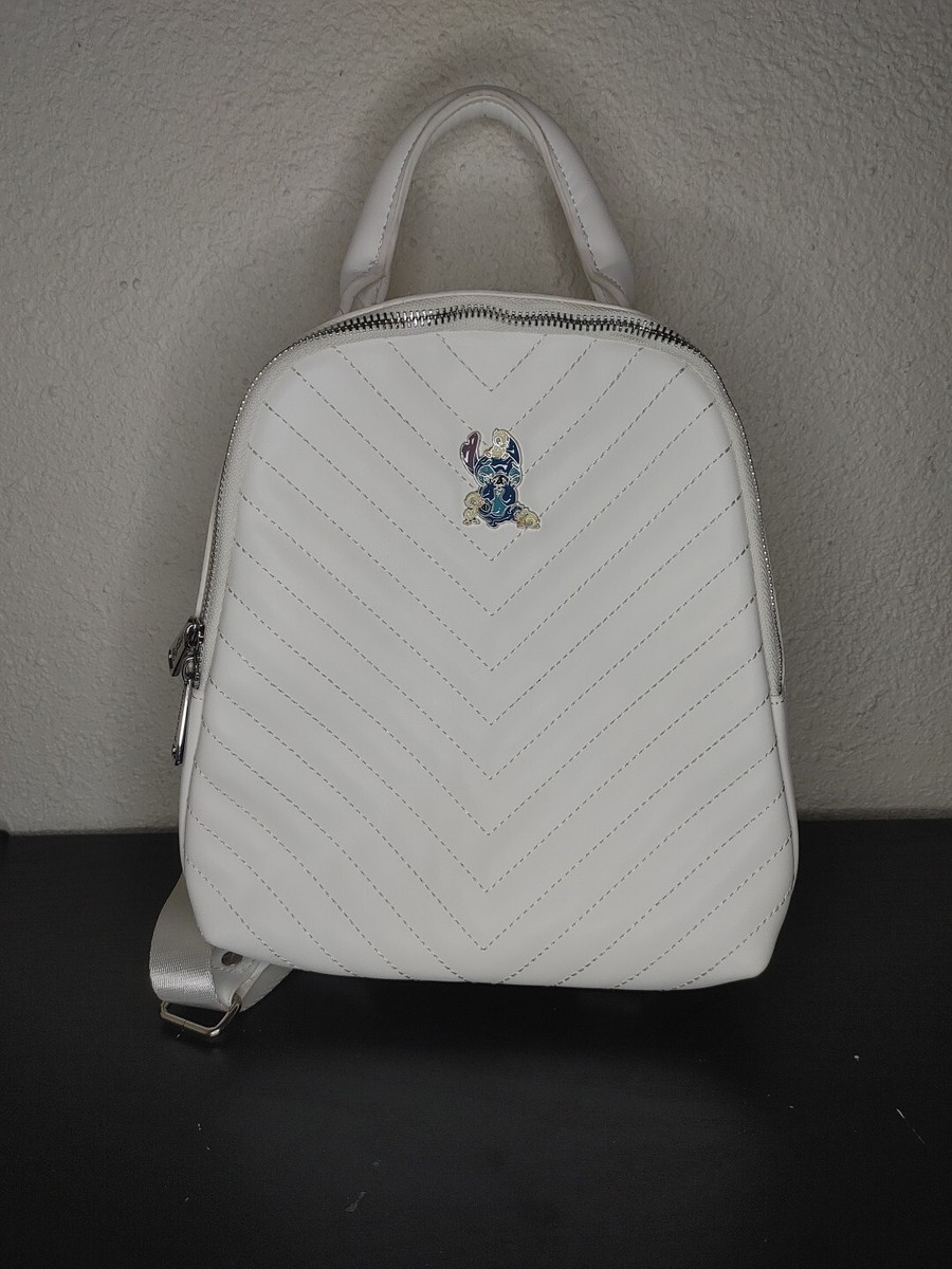 Loungefly Stitch & Ducklings Quilted Mini Backpack Bag  display picture 1