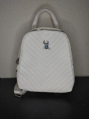 Loungefly Stitch & Ducklings Quilted Mini Backpack Bag  display picture 3