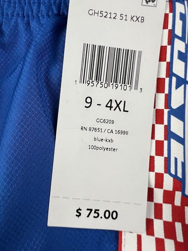 LACOSTE Sport Men’s Shorts Stretch Size 9 (4XL) Inseam 9” Blue NWT - Picture 4 of 11