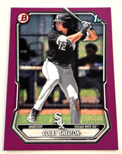 Colby Shelton 2026 Bowman Fucshia 1st RC Card /299