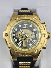Invicta Marvel Punisher Men's Watch 51mm Gold, Black 26925