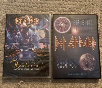 Lot Def Leppard: Viva! Hysteria Live Las Vegas (sealed) & Visualize (Used) Dvd
