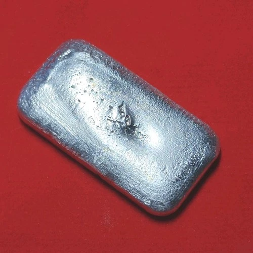 63.9g .999 Silver Hand Poured Bullion Bar