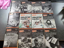 ARRL QST Magazine Ham Radio Entire year 1953 good condition
