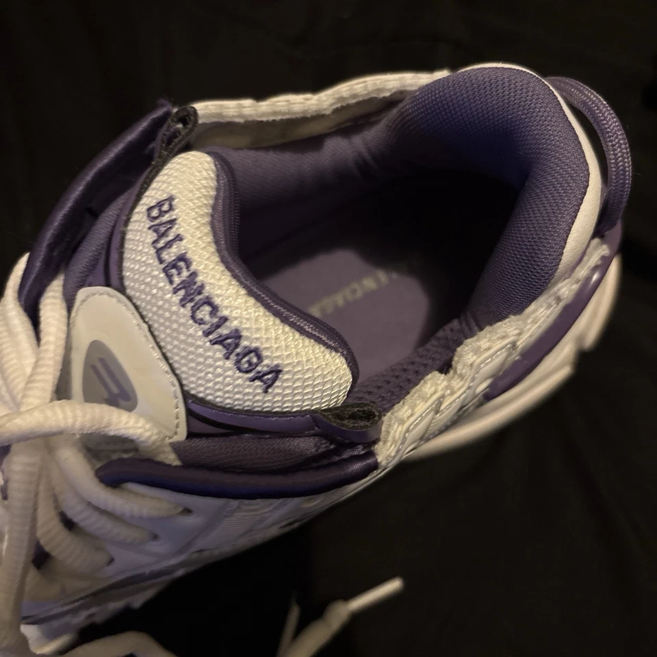 Balenciaga Runner Purple Grey. - Image 4 of 4