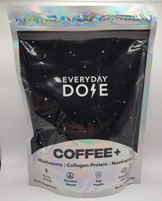 Everyday Dose 30 servings Mushroom Collagen Protein Coffee 7.4 Oz Exp 8/2026
